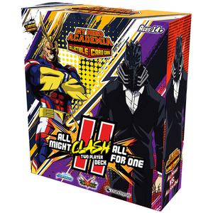 Карточная игра Jasco Games My Hero Academia CCG: All Might vs All For One 2 Player Clash Deck