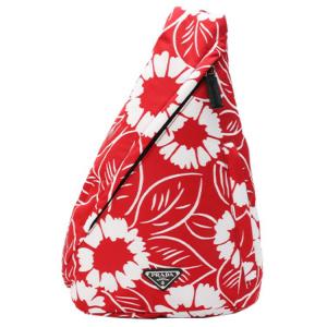 PRADA Сумка через плечо из переработанного нейлона мужская мультиколор