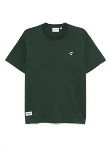 Футболка с вышитым логотипом Chocoolate, зеленый