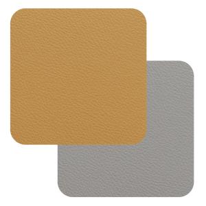 Подставки под стаканы FLEXIMATS, набор из 4 штук, 10x10 см, горчично-серые Freeform, серый