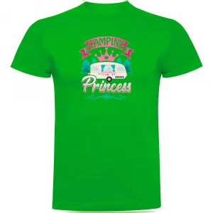 Футболка с коротким рукавом Kruskis Camping Princess, зеленый