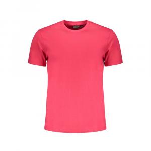 Розовая хлопковая футболка Napapijri