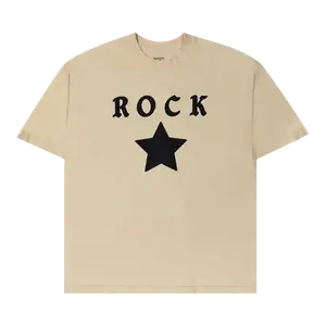 Футболка Pleasures Rockstar 'Tan', загар