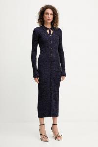 Платье Patrizia Pepe, фиолетовый