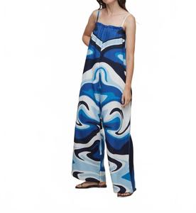 Вечерний комбинезон в оттенке Water Serenity Galeria