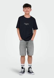 Джинсовые шорты OSJEDGE MID RISE GERADE GESCHNITTEN ONLY & SONS junior, цвет Medium Grey Denim