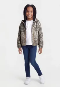 Легкая куртка унисекс K-Way, Beige/Blue