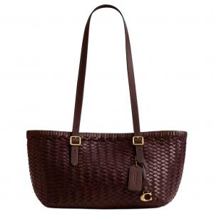 Кожаная сумка тоут COACH