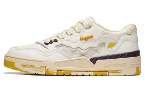 001 BTC Скейтбординг Кроссовки Мужские Низкие Белые/желтые Lining