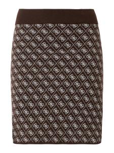Мини юбка GUESS AUBREY, Chocolate