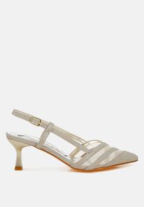 Сандалии Daldra на каблуке с открытой пяткой London Rag, золотой