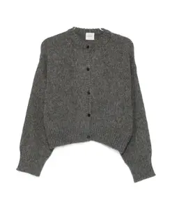 Шелково-Нейлоновый серый свитер Alysi, серый