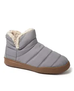 Мужские утепленные домашние/уличные сапоги Bryant из нейлона Dearfoams, серый
