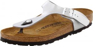 Женские сандалии Birkenstock Sydney Birko-Flor, серебро