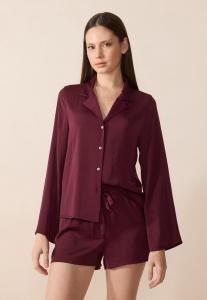 Пижама SET Anna Field by Zalando, бордовый