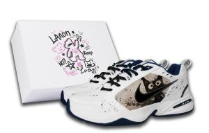 Кроссовки Nike Air Monarch 4 Chunky Sneakers Unisex Low-Top Black