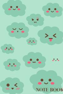 Note book: Clouds * Achieve Your Goals with Motivation, Mindfulness, Focus * Undated * 6x9" * blue (German Edition) (Independently published)