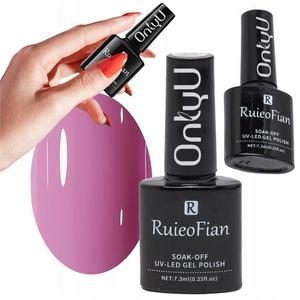 ГИБРИДНЫЙ ЛАК ДЛЯ НОГТЕЙ PURPLE PINK С УФ-БЛЕСКОМ OnlyU/L056