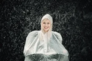 Велосипедная куртка Prophete "велосипедный дождевик", цвет Transparent