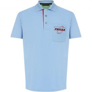 PRADA Мужская синяя поло