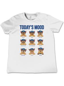 Футболка Paw Patrol Today's Mood Kids Tee белого цвета Paw Patrol