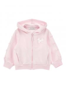 Monnalisa худи из джерси, розовый