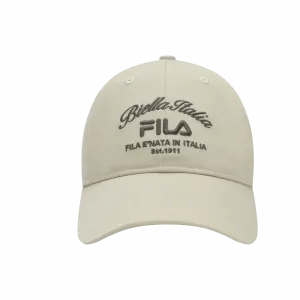 FILA Бейсболка из полиэстера для женщин, Plain Khaki
