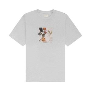 Футболка Aimé Leon Dore Dinner Scene Tee, серый