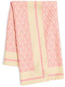 Valentino Garavani шарф Toute la V, нейтральный