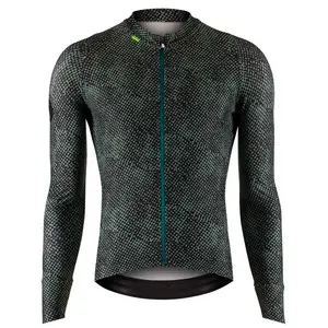 Джерси с длинным рукавом Etxeondo Iku Thermo, зеленый