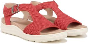 Сандалии Dr. Scholl's Time Off Sun Sandal, цвет Heritage Red Knit