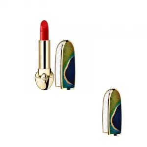 Натуральная стойкая мягкая помада JIAOLAN с павлиньим узором в ракушке, матовая, легко растушевывается GUERLAIN