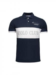 Футболка поло La Martina, темно-синий