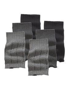 Носки LAVANA basic, цвет 1x anthrazit meliert, 1x grau meliert, 1x schwarz