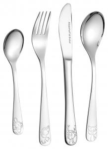 ДЕТСКИЕ СТОЛОВЫЕ ПРИБОРЫ Ritzenhoff Breker, серебристый