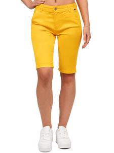 Тканевые шорты Cipo & Baxx, желтый