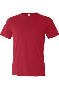 Футболка с текстурой BELLA + CANVAS, красный