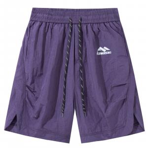 Повседневные шорты унисекс, тонкие Kawasaki, фиолетовый