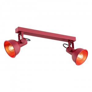 Потолочный светильник 19,5x14x54 см, красный