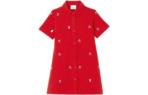 Платье детское Burberry, красный