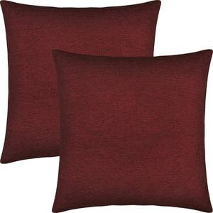 Чехол на подушку Erwin Müller 2er-Pack 208739, 50x1x50 см цвет dunkelrot
