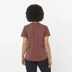 Outline Женская футболка Salomon, коричневый