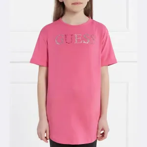 Футболка стандартного кроя Guess, розовый