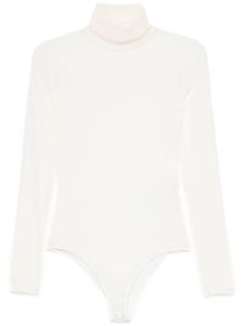 Полупрозрачный боди Maison Margiela, нейтральный