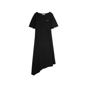 Женское платье с коротким рукавом ELLE, черный