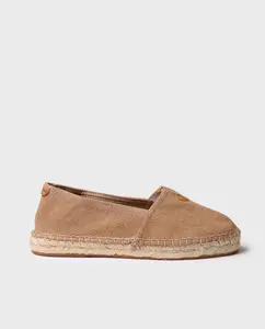 Эспадрильи унисекс на плоской подошве из однотонной ткани Toni Pons, коричневый