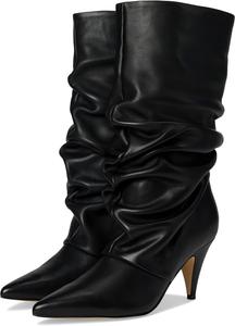 Женские сапоги Marc Fisher LTD Paityn средней высоты, Black Leather 001