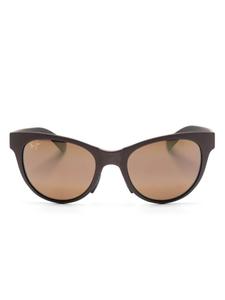 Солнцезащитные очки Хулахе Maui Jim, коричневый