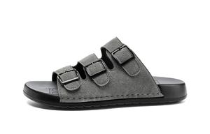 Тапочки-слайды из полиуретана с противоскользящим покрытием для мужчин HLA, Gray