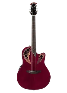 Акустическая гитара Ovation CE44-RR Celebrity Elite Mid-Depth Lyrachord Body 6-String Acoustic-Electric Guitar w/Gig Bag